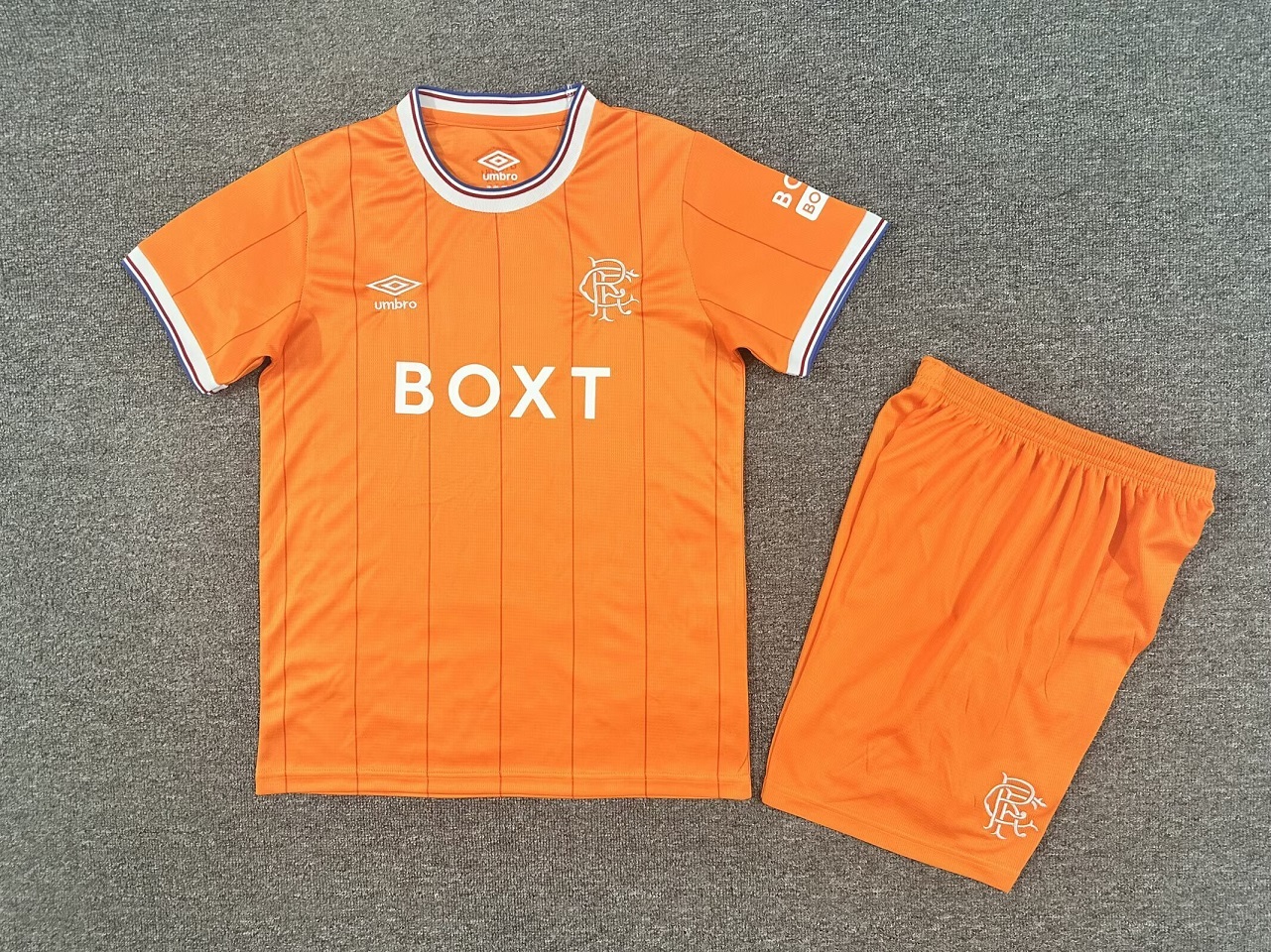 Kids-Rangers 25/26 Fourth Orange Soccer Jersey